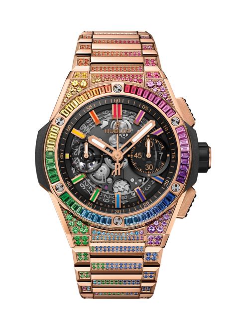 hublot rainbow king gold|hublot rainbow.